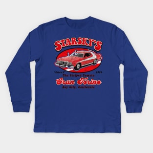 Starsky's Gran Torino Lts Kids Long Sleeve T-Shirt